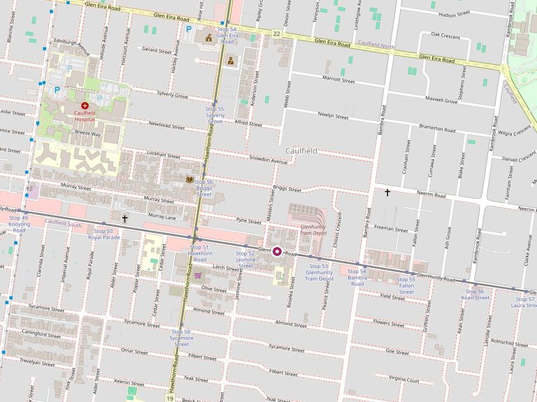 Map of Bambra Studio
